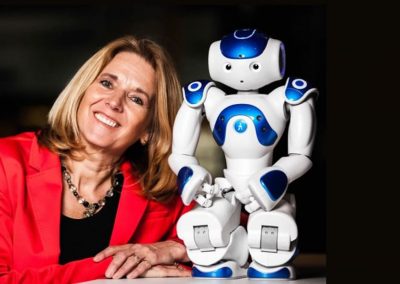 Anita van den Hoek, dagvoorzitter, robots en ethiek