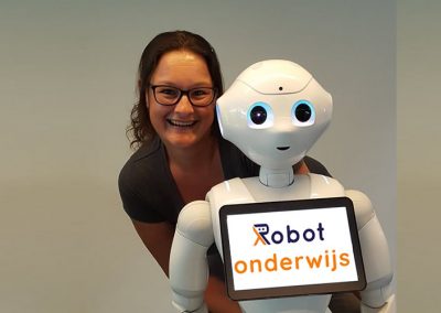 Helma Lensen, spreker robots in en onderwijs