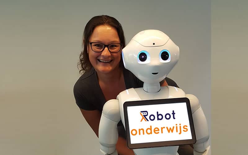 Helma Lensen, spreker robots in en onderwijs