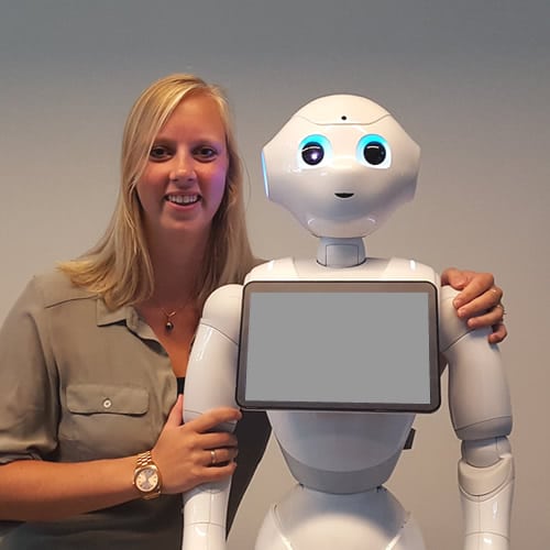 Yvonne Jägers, robots nu en in de toekomst