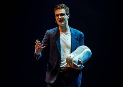 Ir. Julian Jagtenberg, spreker preventieve zorg m.b.v. robotica en AI